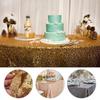 Sequin Tablecloth Sparkle Sequin Table Cover Linens Overlay Runners for Wedding Birthday Party Baby Shower Banquet Glitter Rectangle Tablecloth