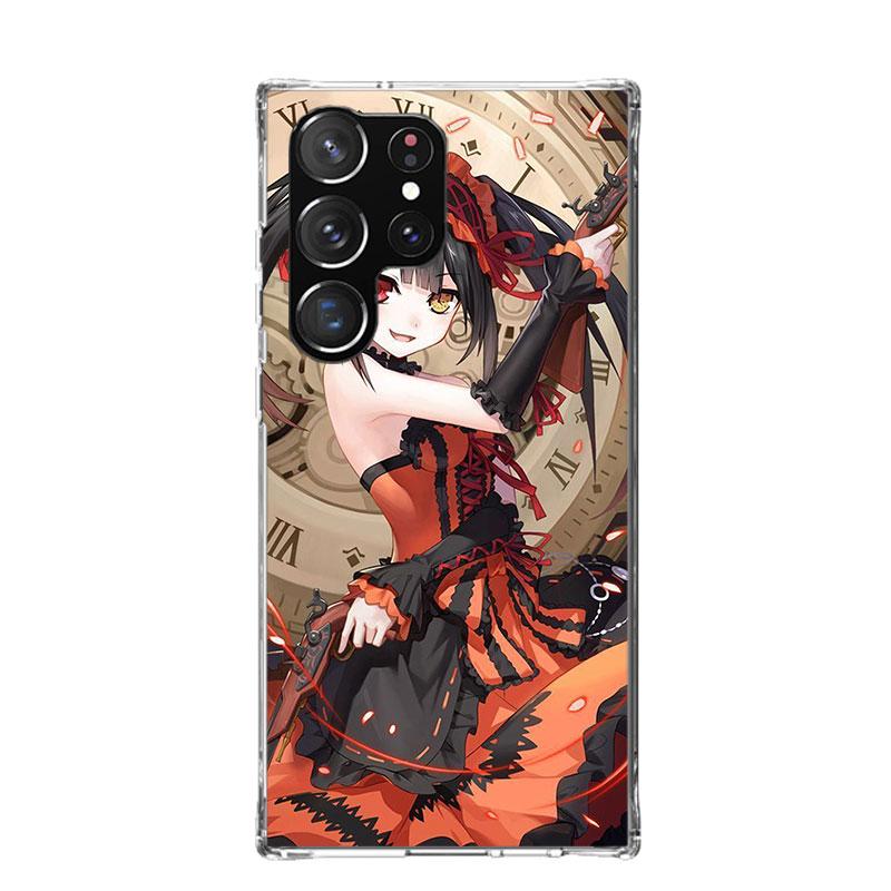 Date A Live Tokisaki Kurumi Phone Case For Samsung Galaxy S26 S25 Edge S24 S23 FE S22 Ultra S21 Plus S20 + Fundas Cover Coque Ga