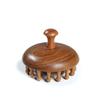 Multi-Functional Wood Therapy Massage Comb Scalp Head Massager Natural Sandalwood Circular Tooth Guasha Scraping Body Massager