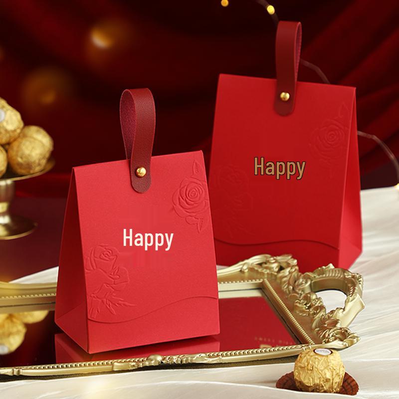2025 Elegant Wedding Favor Candy Boxes: Full Moon Gift Bags