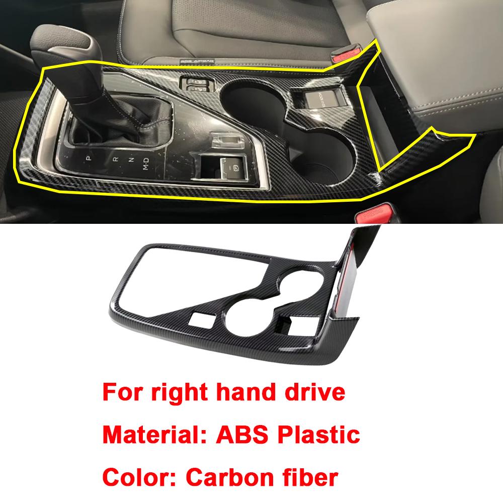 For Subaru Crosstrek XV  2024 2025 Car ABS Shift Knob Armrest Box Cover Light Switch Vent Outlet Frame Trim Body Accessories