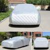All-Weather Car Cover with Reflective Strips Thickened Cotton Full Coverage Car Cover for SUV Sedan Hatchback Sun And Snow Protection Car Cover Top