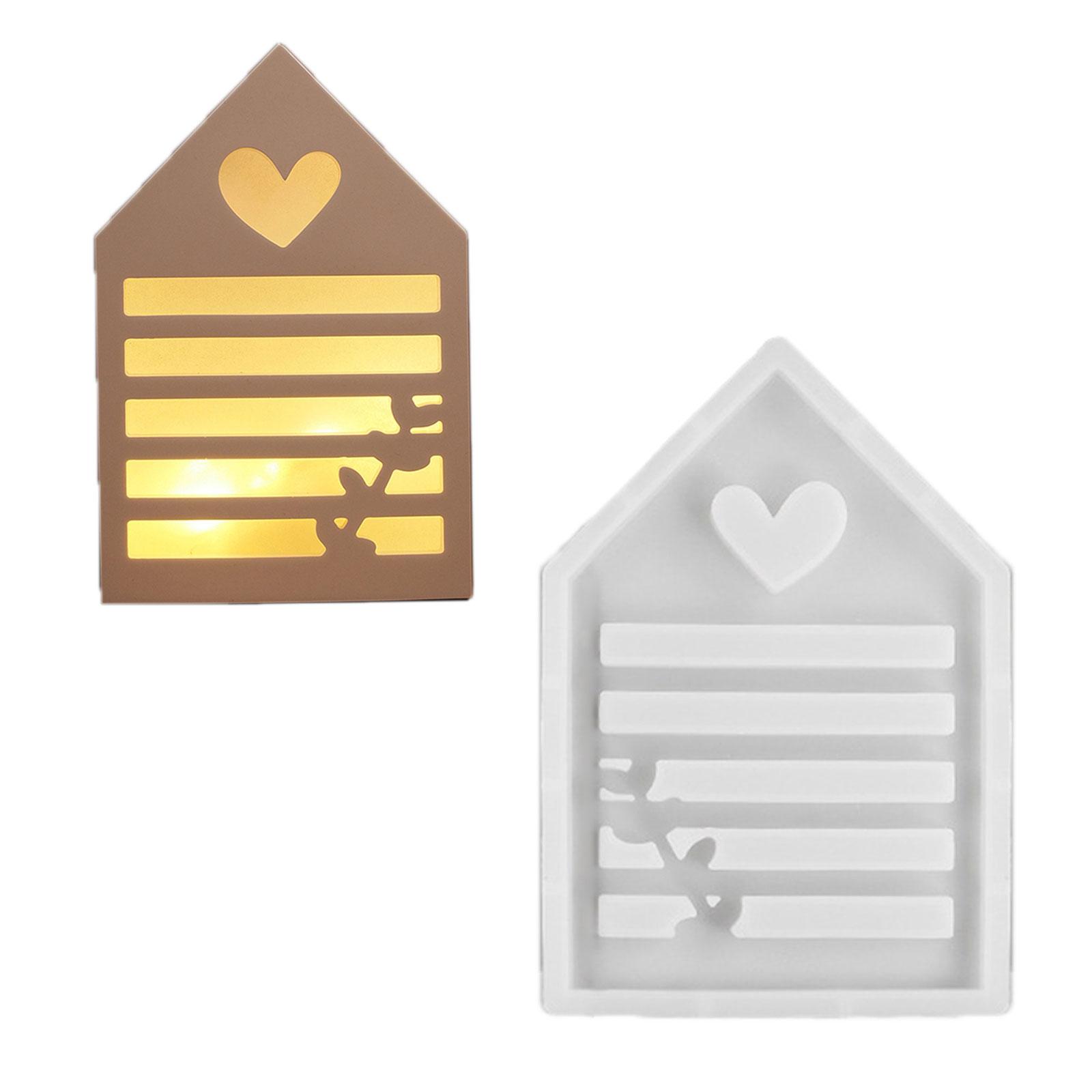 

Формы для литья ручной работы Силиконовые формы Love House Комбинированные формы для литья Декоративные штукатурные формы Формы из эпоксидной смолы 3