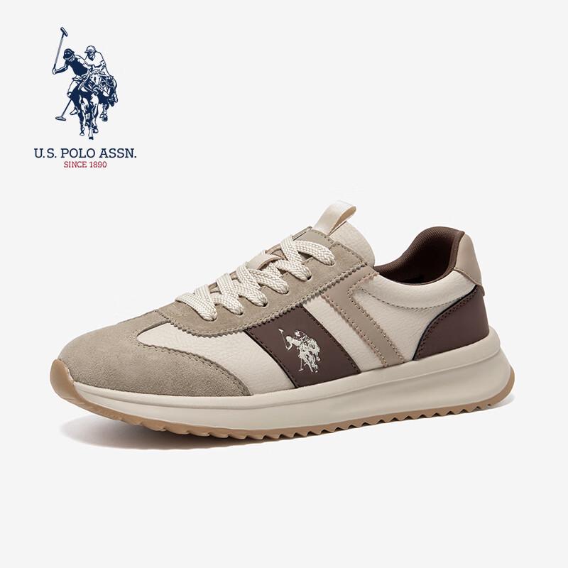 U.S. Polo Assn. Men s Retro Casual Athletic Shoes 42 хаки