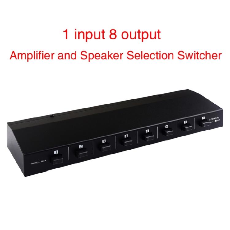 Distribution Splitters 1 Input 8 Output Power Amplifiers & Speaker Switcher 300w