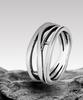 Blancier Layered Bm251R1052 Men'S Ring