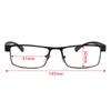 Men Titanium Alloy Business Reading Glasses 2026 Retro Non Spherical 12 Layer Coated Lenses Hyperopia Prescription Eyeglasses