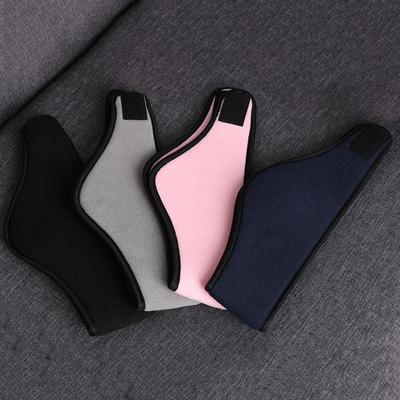 Varmare Vinter Stretch Skidåkning Pannband Öronmuffar Polarfleece Spandex