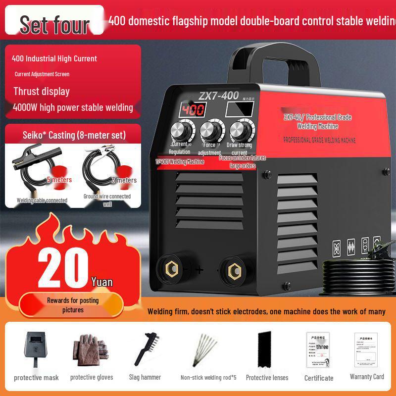 Da Han Dual-Use 220V/380V Portable Inverter Electric Welder