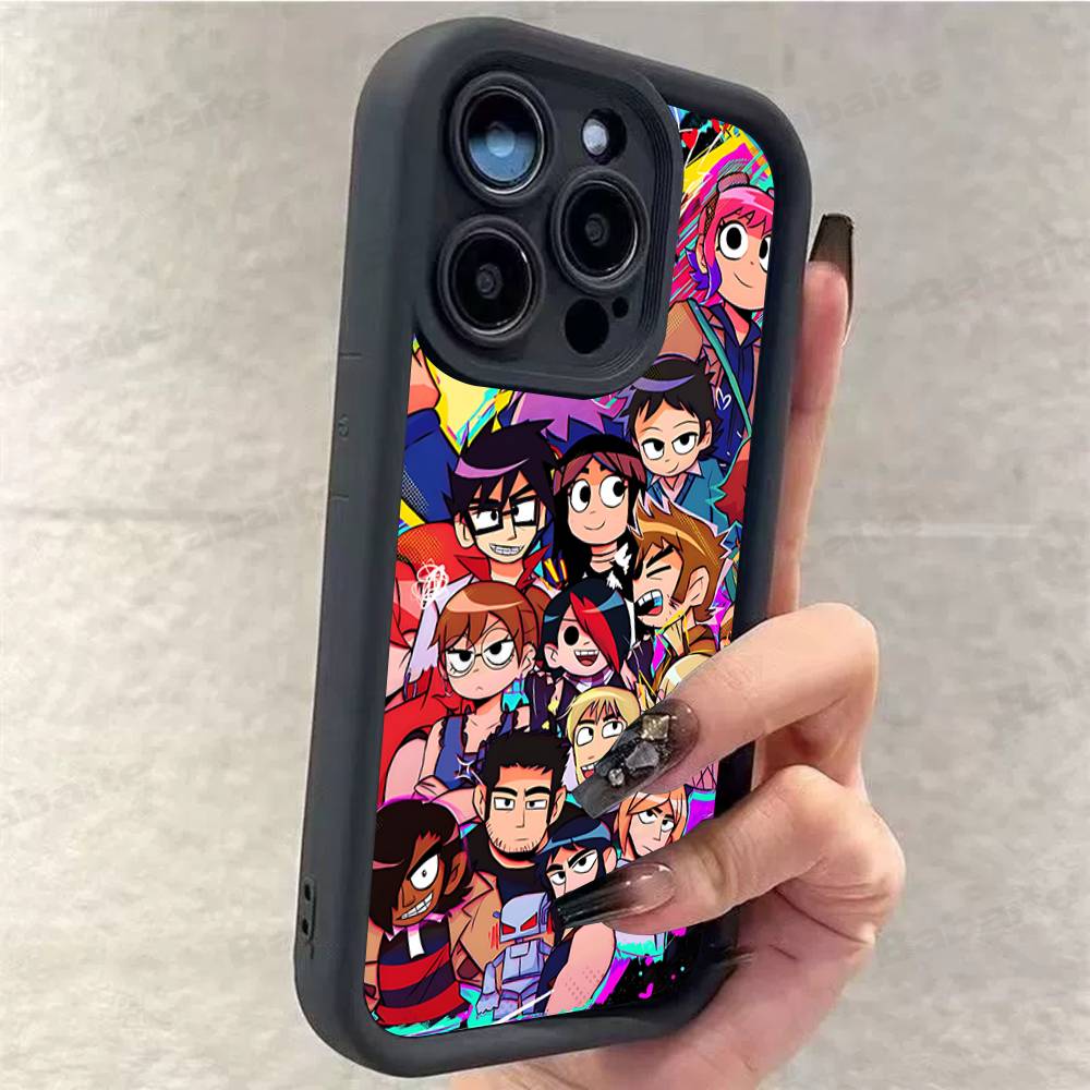 Comedy Film Scott Pilgrim VS The World TPU Phone Cover For Iphone 17 16 15 14 13 12 11 Pro Max Plus Case Cover