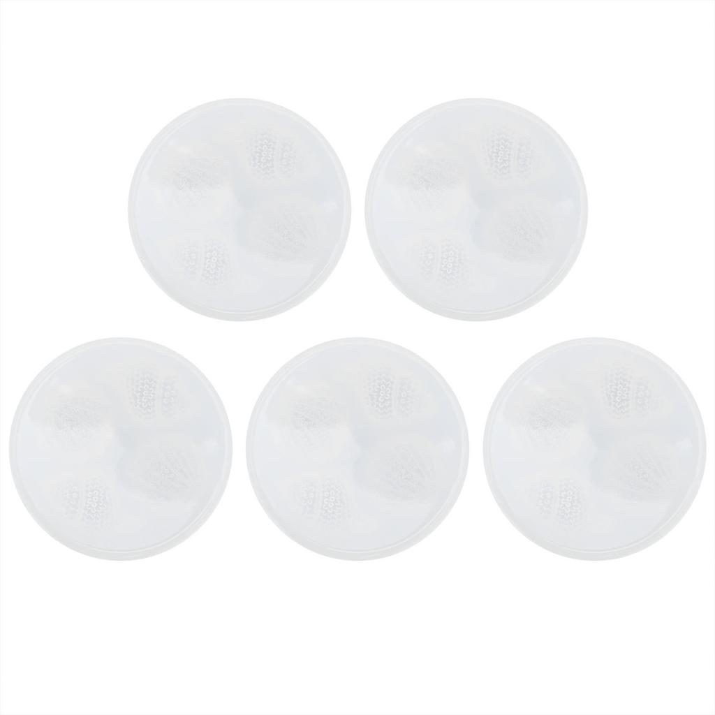 5PCS Silicone Mold Shell Conch Mirror Epoxy DIY Crafts Decoration Mold for Phone Case Decoration