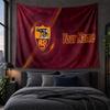 Arazzo Personalizzato da Appendere alla Parete Tessuto Artistico Sfondo con Motivo AS Roma FC