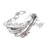 GUANFENG For Honda Civic EX 2001-2005 1.7L SOHC D17A2 For Stainless Steel Race Manifold Header Exhaust