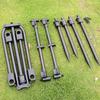 Adjustable Fishing Rod Support Tripod Stand Light Weight Metal Frame Detachable Fishing Rod Stand For Outdoor Anglers