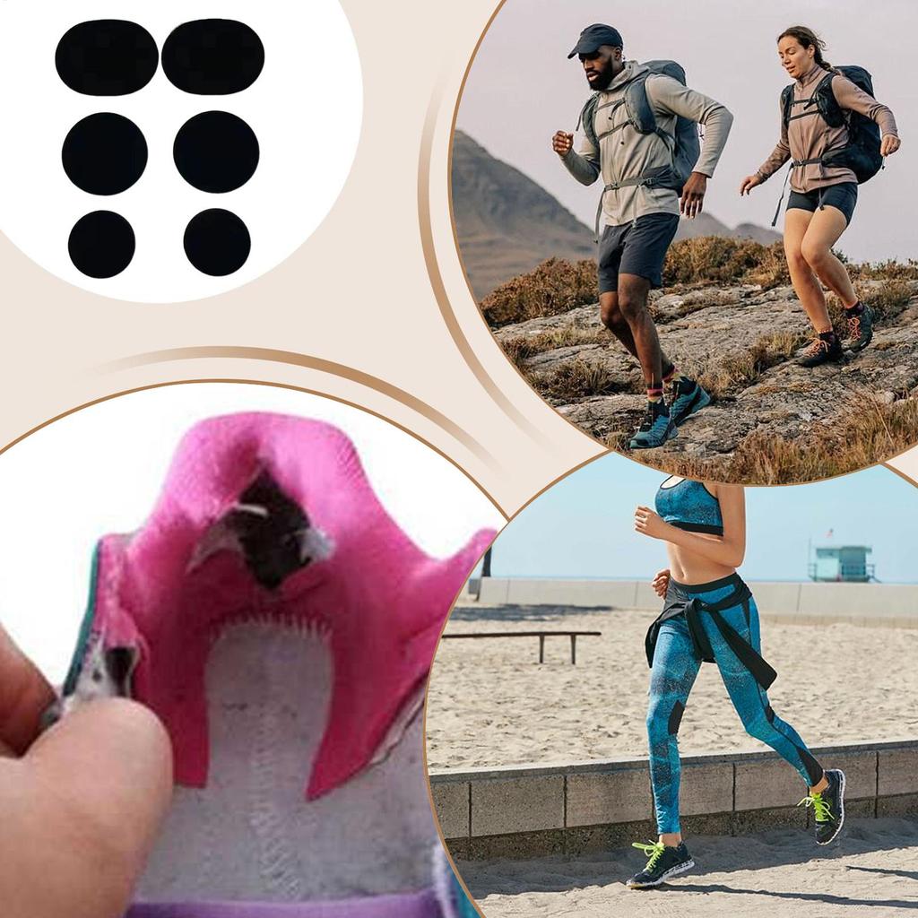 Shoe Patches for Holes Sneakers Hole Repairs 6 Pieces Breathable Shoe Patches for Running Sneakers Dance Work Boots Baby Clothes