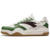 Anta Wave Shoe Platform Slip Resistant Height Increasing Low top Skateboard Shoes Men's White Green Sneakers 912348003-8