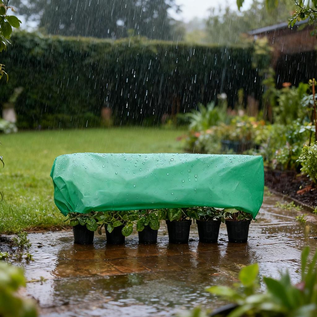 Rectangular Plant Box Cover Frost Protection Winter Plant Guard with Precise Fit for Outdoor Indoor Balcony Patio Garden Plants