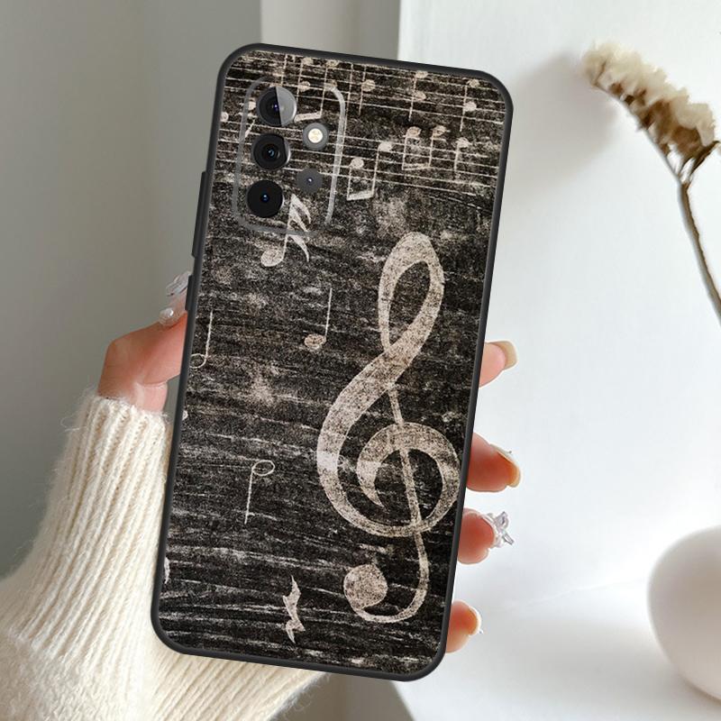 

Music Score Musical Notes Case For Samsung Galaxy A34 A54 A14 A15 A35 A55 A16 A26 A36 A56 A52 A12 A32 A13 A33 A53 A17 Samsung A12