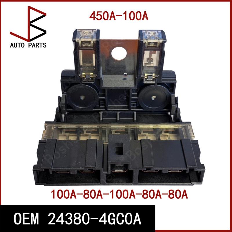 Fusible Link Holder Fuse OEM 24380-4GC0A 243804GC0A 24380 4GC0A for Infiniti Q50 2015-2019 Q60 2017-2019 for Nissan Altima 19-25