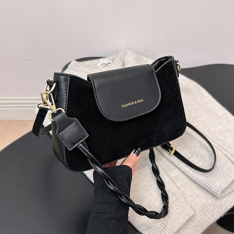 Stylish Retro Casual Single Shoulder Bag For Women чёрный