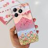 Für Realme C61 Hülle Realme C63 Niedliche Katzen-Cartoon-Bemalte Abdeckung Weiche Silikon-Handyhülle Für Realme C61 RealmeC61 RealmeC63 Fundas