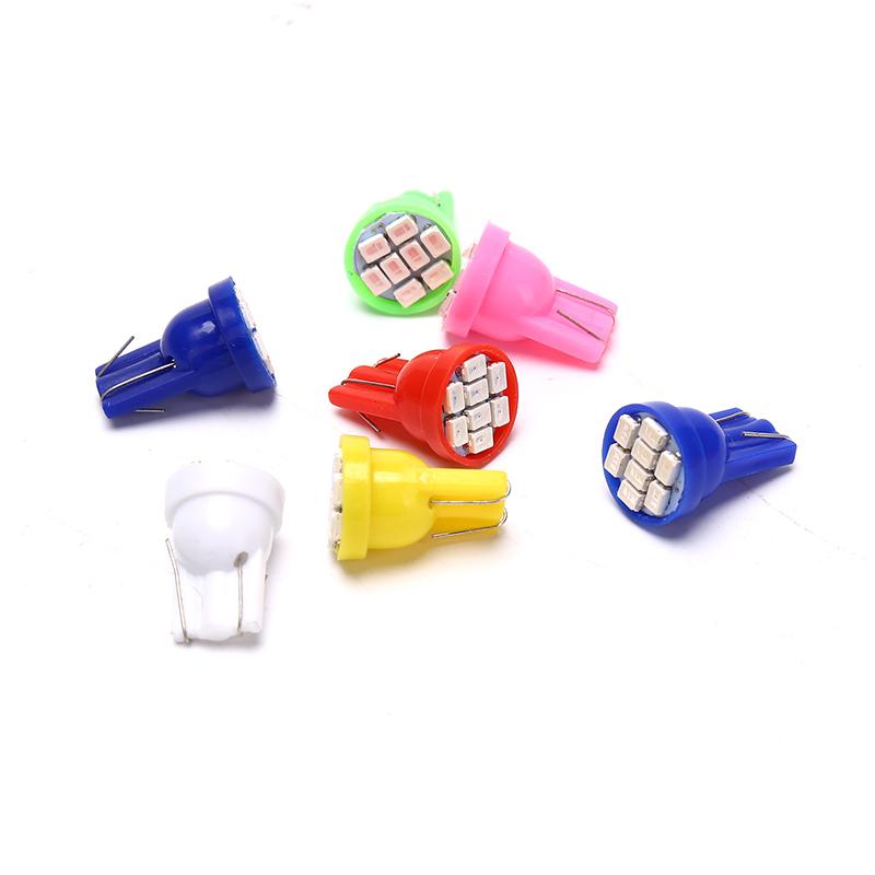 10 τεμ. T10 Led W5W Αυτοκινήτου Λαμπτήρας Σφήνα Στάθμευσης Ενδεικτικές λάμπες Dc