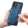 For Xiaomi Poco F7 Ultra 5G/Xiaomi Redmi K80 Pro 5G Case Zipper Card Holder Kickstand Leather+PC+TPU Phone Cover