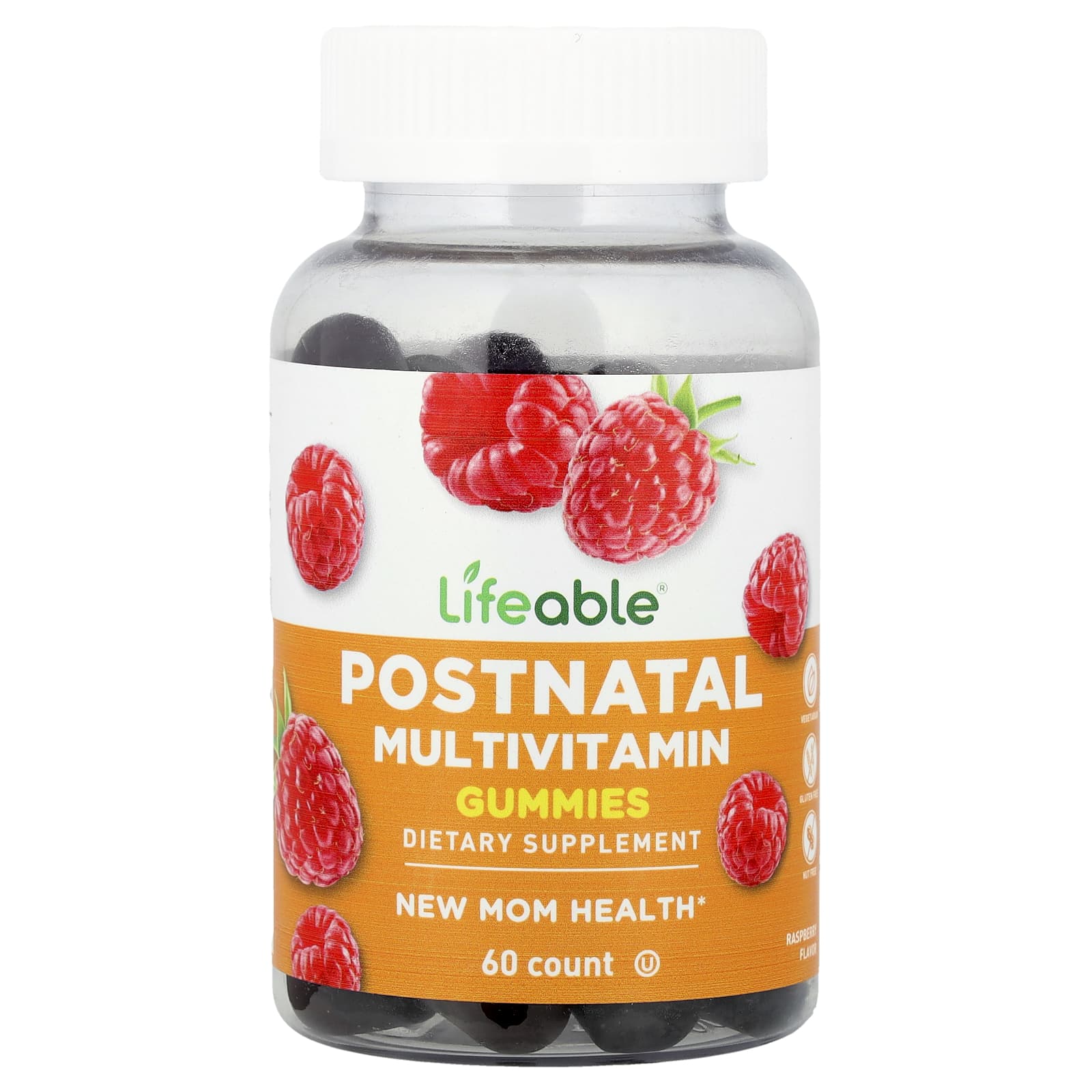 

Postnatal Multivitamin Gummy Jelly, Raspberry, 60 Gummy Jelly