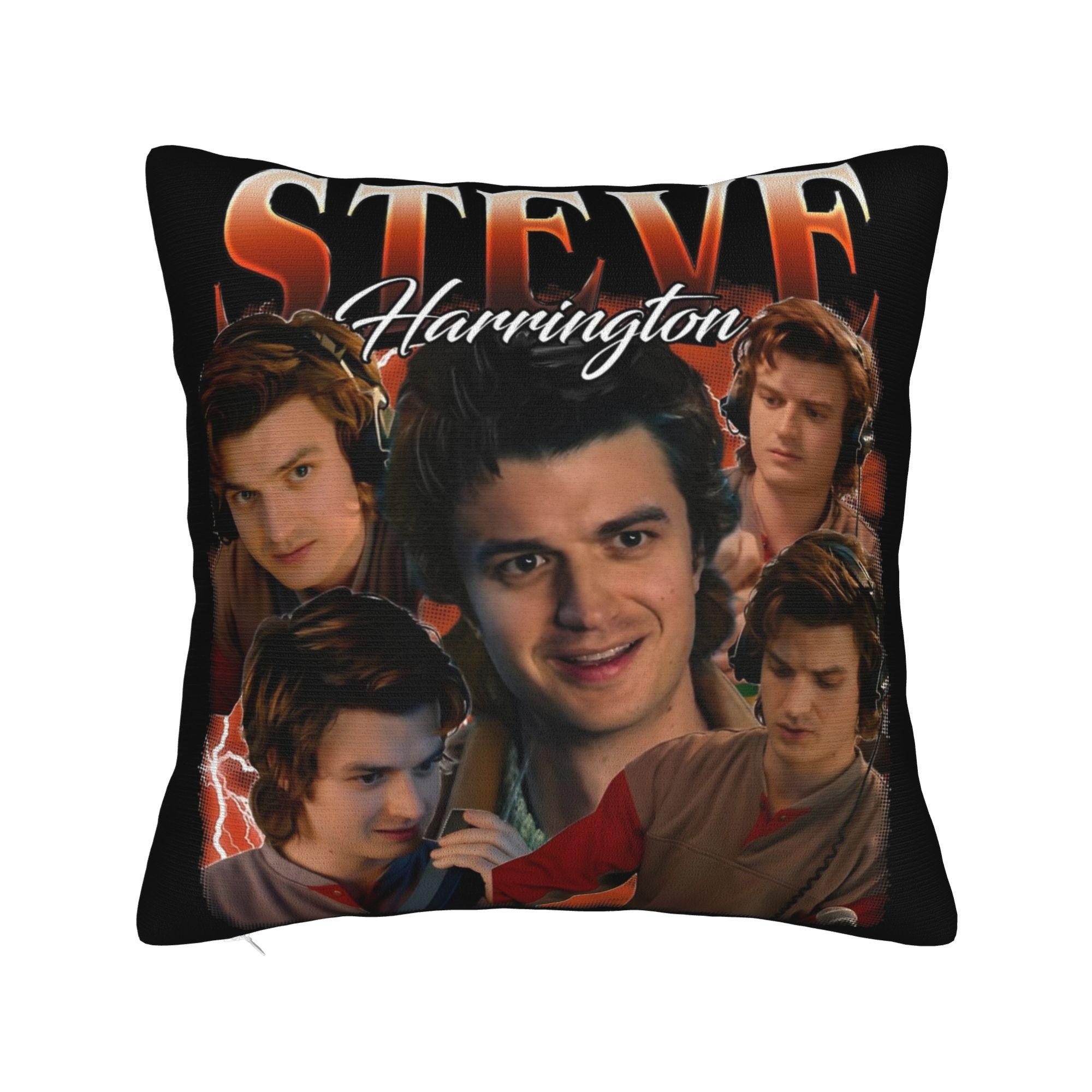 

Mikes Retro 80s Electric Portrait Pillowcase Printed Cushion Cover Decorations Pillow Case Cover Home Dropshipping 45X45cm 30x30cm 12x12in