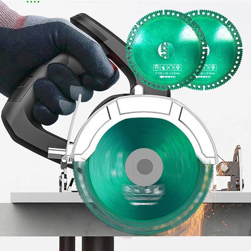 Multifunctional Angle Grinder Composite Cutting Blade Brazing Ceramic Tile Dry Slice Marble Saw Blade Iron Sheet Cutting Tool