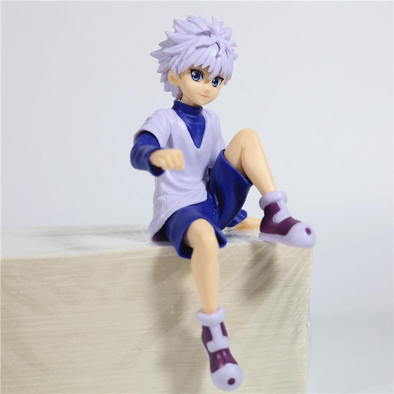 12.5cm Hunter x Hunter Gon Freecss Anime Figure Zoldyck Action Figure Figurine Model Car Ornaments Toys Gift