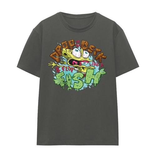 SpongeBob SquarePants Unisex Adult Drop And Flop T-Shirt