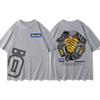 Hot Sale OHLINS Light Gray Tshirt Collection Motorcycle Shock Absorber Print Short Sleeve Tshirt Racing Fan Clothes