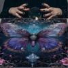 Butterfly Flower Tarots Tablecloth Divinations Card Table Cloth Tapestry Astrology Witchcrafts Deck Cloth Decoration