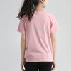 Puma Logo Print Round Neck Short Sleeve T-Shirt Women Tops Pink 530005-14