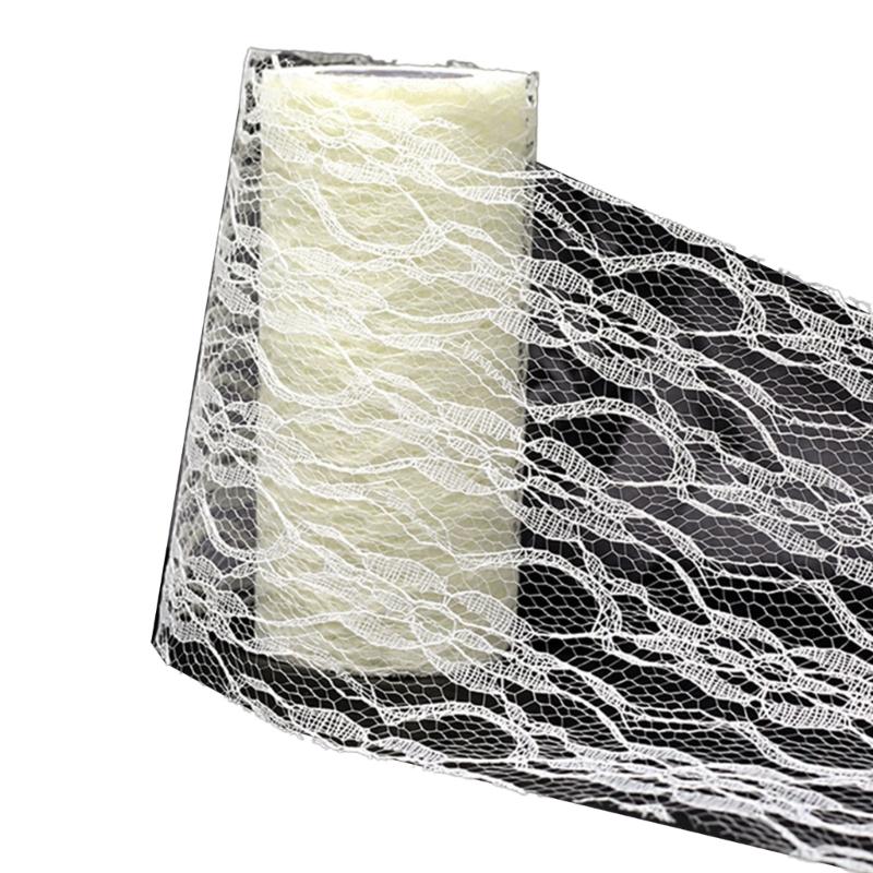 Sheer Tulle Roll For Wedding Party Table Runner Decors Portable Polyester Meshes Fabric DIY Craft Decoration