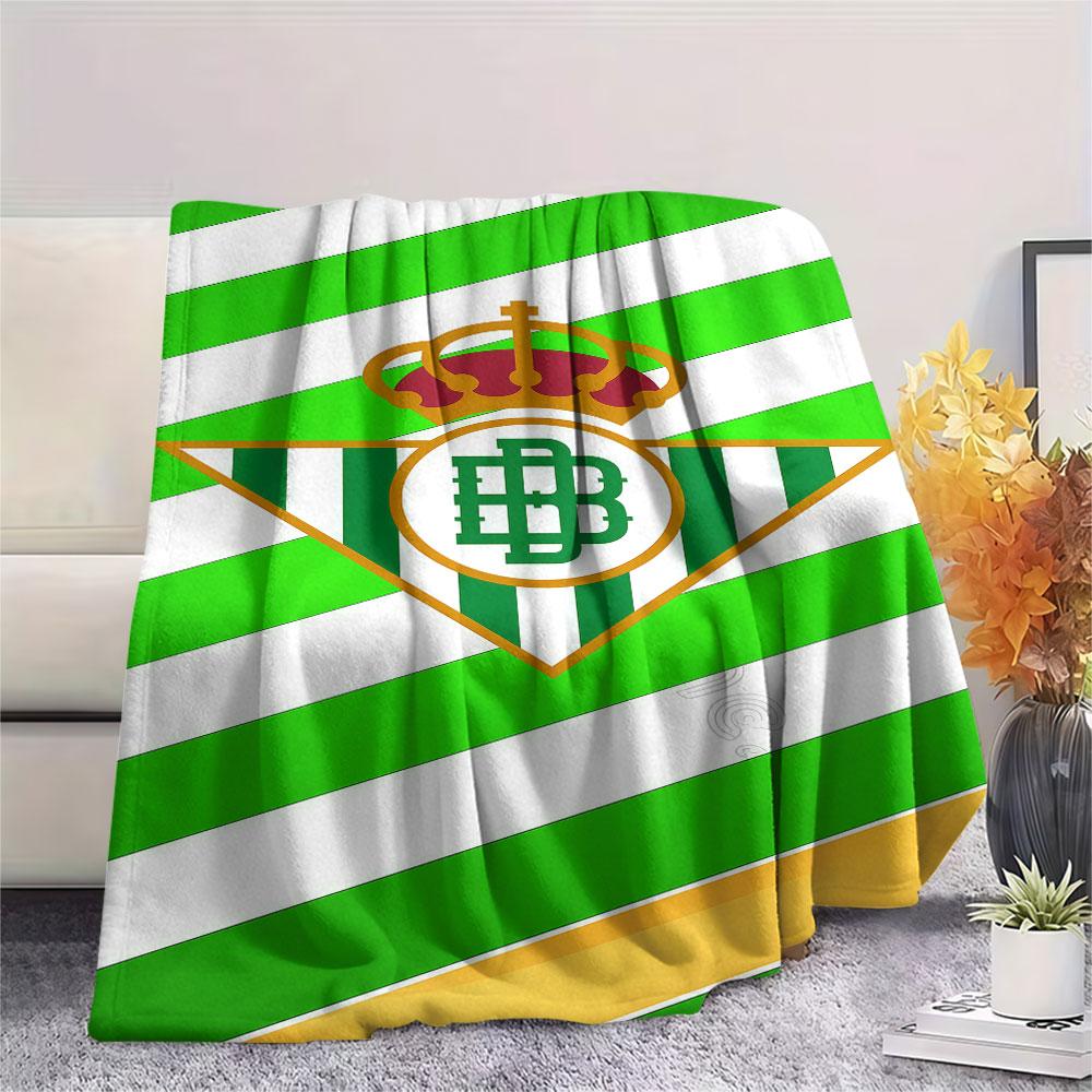 Betis logo Blanket, High quality Comfortable for All Seasons, Home Decor, Warmth and Comfort