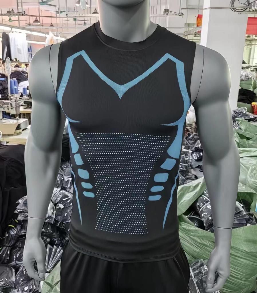 Men's Quick-Dry Sports Vest - Marathon & Basketball Sleeveless Base Layer.