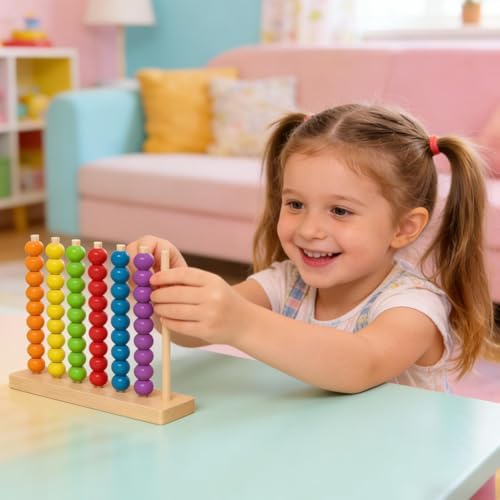 Color Sorting Stacking Puzzle Game for Kids, Fast Pattern Challenge Rings, Cognitive Skills & Concentration Booster Toy for Boys and Girls