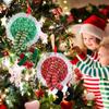 Christmas Wreath Hanging Elf Legs Wreath Front Door Ornaments Christmas Tree Hanging Decorations Holiday Party Decor