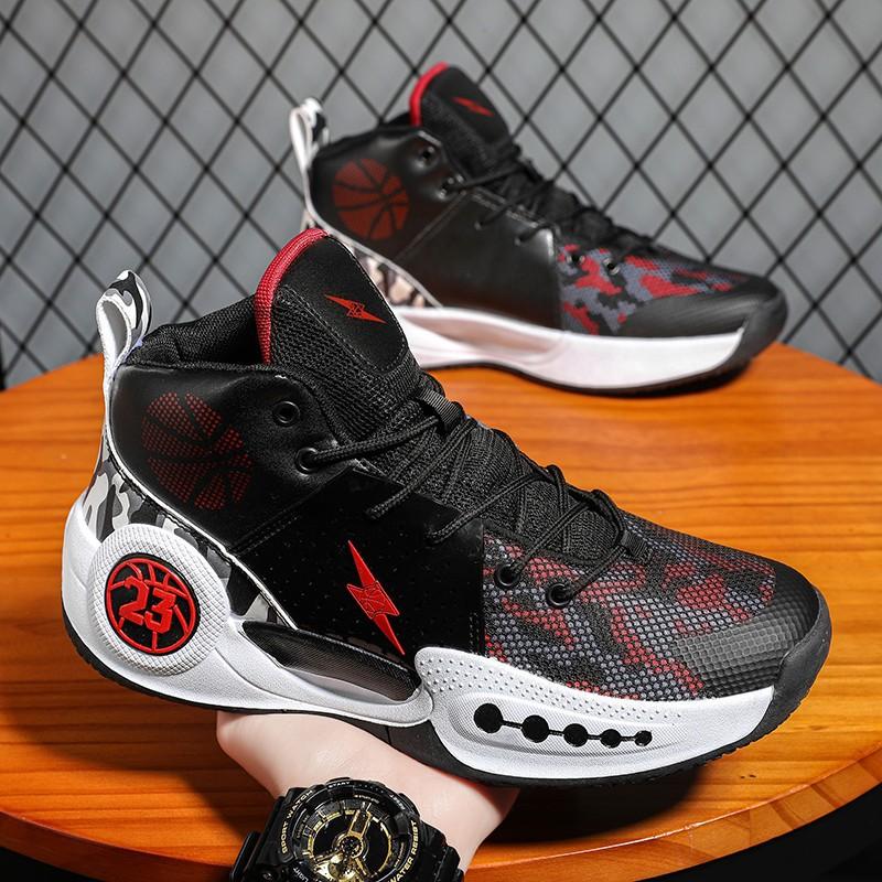 

Детские баскетбольные кроссовки Мальчиковые весенне-осенние кожаные дышащие нескользящие спортивные кроссовки Подростковые тренировочные для старших детей для реальных игр 38