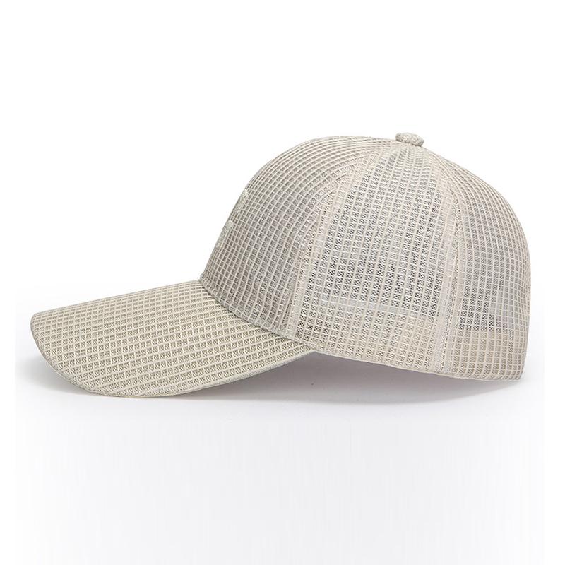 Men's Hat Outdoor Long Brim Mesh Hat Sunscreen Sun Hat Summer Breathable Baseball Cap