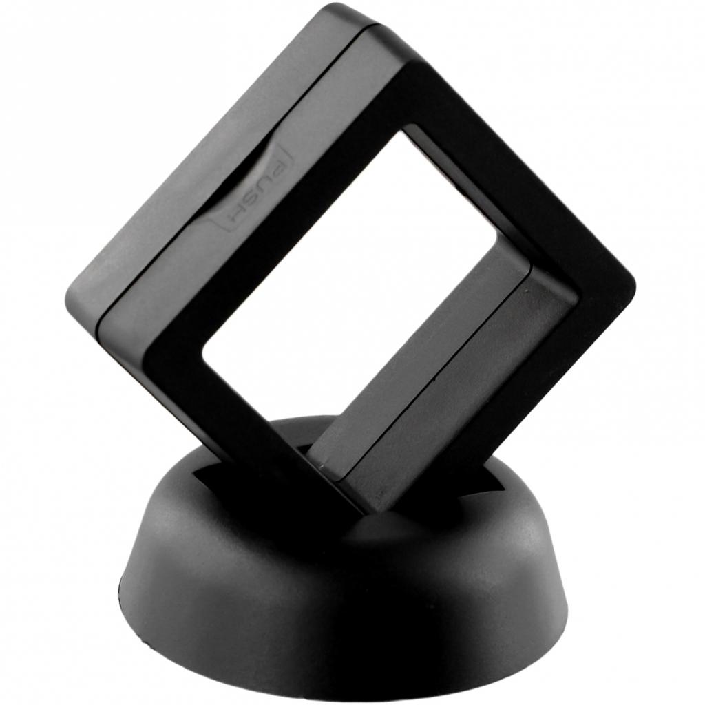 Black Coin Display Holder 50*50 Mm 2pcs Exhibiting Medals Stamps Medals New