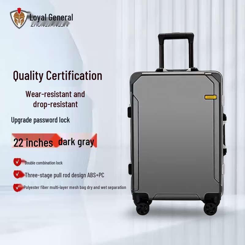 Multifunctional Spinner Hardshell Carry-On Luggage 22 inch