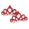 Pet Grooming Headdress Decoration Accessories Luxury Dog Cat Faux Pearl Crown Hair Clip