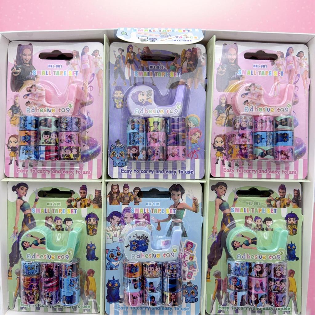 Demon Hunter K-pop Girl Group Notebook & Stationery Set