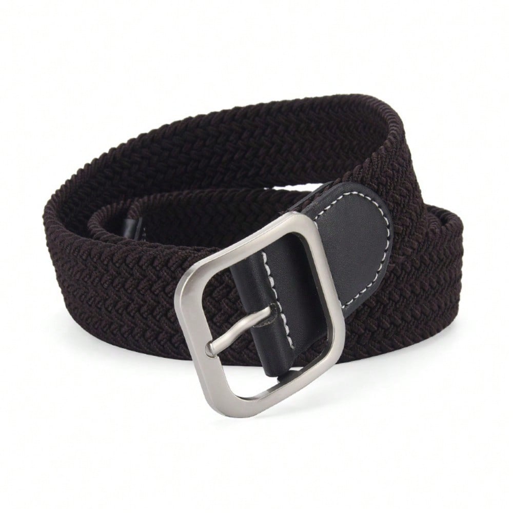 Pin Buckle Braided Belt Elastic Elastic Casual Belt Belt Ethnic Style Belt
