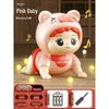 Electric Crawling Baby Doll with Sound: Head Lifting Training Toy for Early Education, 0-1 Year Olds, 6 Months+