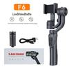 F6 Three-axis Handheld Gimbal Stabilizer: Anti-shake, Intelligent Follow, Live Streaming Mobile Accessory
