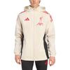 Adidas Striped Hooded Zip-Up Long Sleeve Jacket Men Jacket JV6554